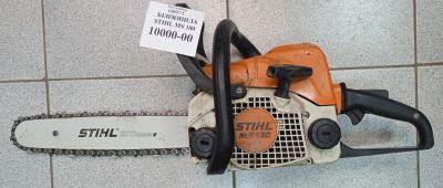 Лот: 19706687. Фото: 1. Бензопила Stihl MS180 138537Г. Запчасти