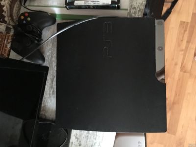 Лот: 13674935. Фото: 1. Sony Playstation 3 Slim 160 gb. Игровые приставки, консоли