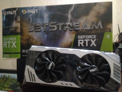 Лот: 20596556. Фото: 1. Видеокарта GeForce RTX 2070 Palit... Видеокарты