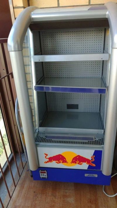 Лот: 11983228. Фото: 1. Холодильник red bull. Холодильники, морозильные камеры