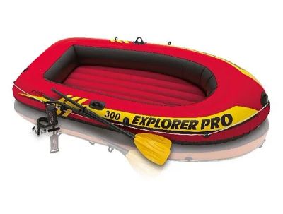 Лот: 23368092. Фото: 1. Надувная лодка Intex Explorer... Другое (водный спорт)
