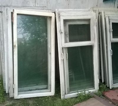 Лот: 17881700. Фото: 1. Окна деревянные б.у. Окна, балконы