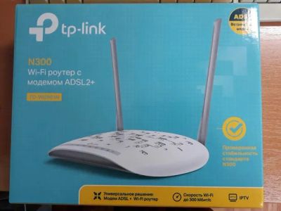 Лот: 19874418. Фото: 1. Новый Wifi роутер tp link n300... Маршрутизаторы (роутеры)