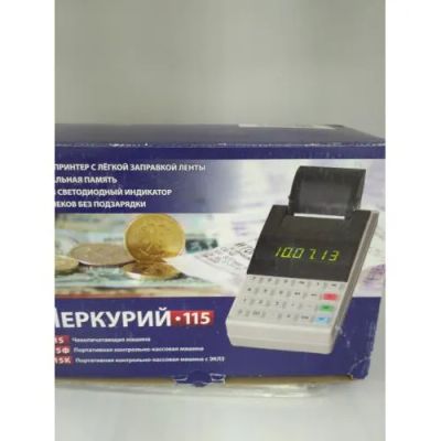 Лот: 25723881. Фото: 1. ККМ Меркурий 115К (без ЭКЛЗ). Торговое