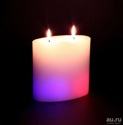 Лот: 13153725. Фото: 1. Свеча интерьерная - Овал, хамелеон. Свечи