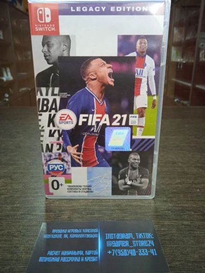 Лот: 18115093. Фото: 1. FIFA 21. Legacy Edition. Оригинальный... Игры для консолей