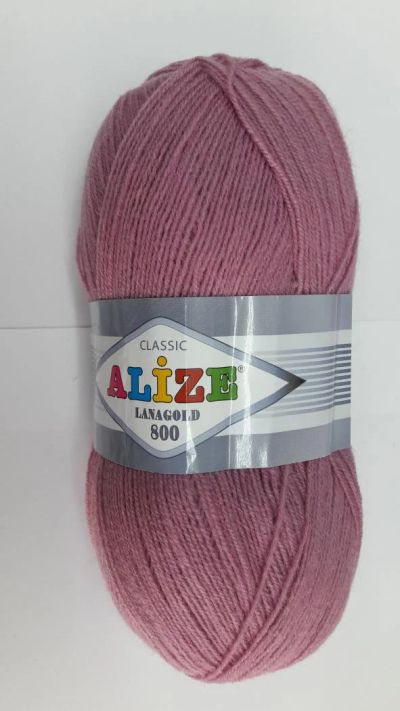 Лот: 8017759. Фото: 1. Пряжа Alize Lanagold Classic состав... Ткани, нитки, пряжа