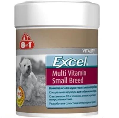Лот: 3497595. Фото: 1. Витамины 8 в 1 Excel Multi Vitamin... Корма