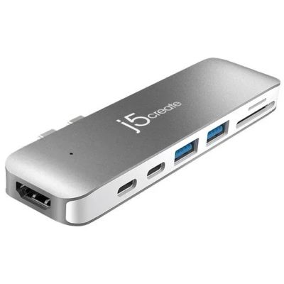 Лот: 21438698. Фото: 1. USB-хаб j5create USB-C ULTRADRIVE... USB хабы