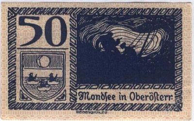 Лот: 1416895. Фото: 1. Австрия. Нотгельд. 50 геллер 1920г... Германия и Австрия