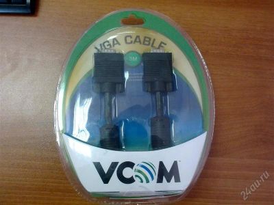 Лот: 1685317. Фото: 1. Кабель (VGA) SVGA 15(m) - 15(m... Шлейфы, кабели, переходники
