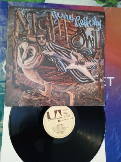 Лот: 23602771. Фото: 1. Gerry Rafferty ! Night Owl пластинка... Аудиозаписи