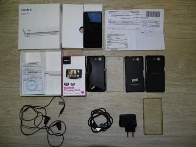 Лот: 6404475. Фото: 1. SONY Z3 Сompact BLACK в Идеальном... Смартфоны