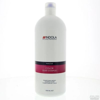 Лот: 9046680. Фото: 1. Indola Color Silver Shampoo Оттеночный... Уход за волосами 
