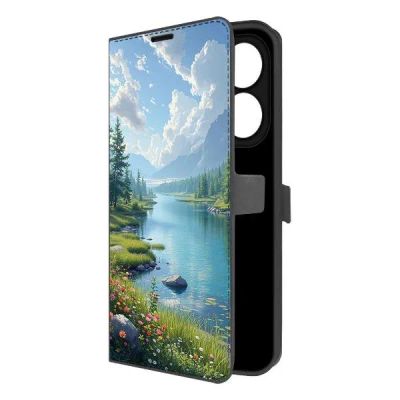 Лот: 25542530. Фото: 1. Чехол Krutoff Eco Book "Наши просторы... Чехлы, бамперы