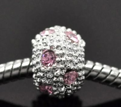 Лот: 5027063. Фото: 1. "Pandora" бусина. Посеребренная... Бижутерия ручной работы