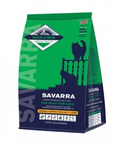 Лот: 13952569. Фото: 1. Savarra (Саварра) Утка Рис сухой... Корма