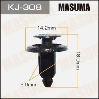Лот: 11383081. Фото: 1. Клипса крепежная Masuma KJ-308. Кузов