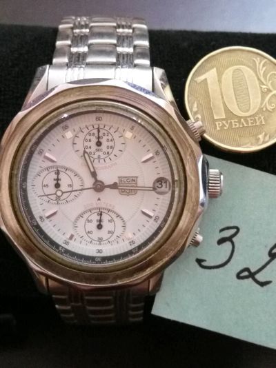 Лот: 9479655. Фото: 1. часы Elgin USA. Оригинальные наручные часы