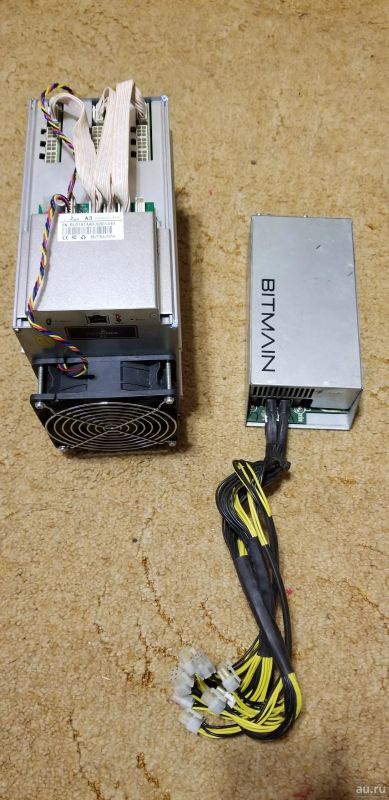 Лот: 15343728. Фото: 1. Bitmain Antminer A3 (815Gh) Без... Майнинг фермы, товары для майнинга