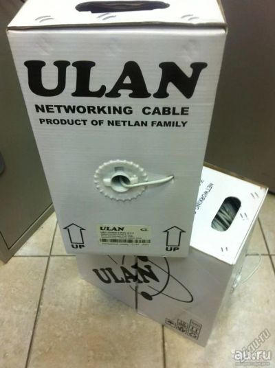 Лот: 13246308. Фото: 1. Кабель витая пара ULAN UTP 4 пары... Сетевые кабели