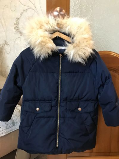 Лот: 25898247. Фото: 1. Куртка /Парка -«Zara Kids» (зима... Верхняя одежда
