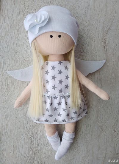 Лот: 15757421. Фото: 1. Кукла текстильная Ангел подарок... Авторские куклы, игрушки, поделки
