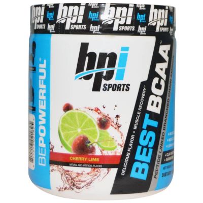 Лот: 8727466. Фото: 1. BEST BCAA 300 грамм Вишня+Лайм... Спортивное питание, витамины