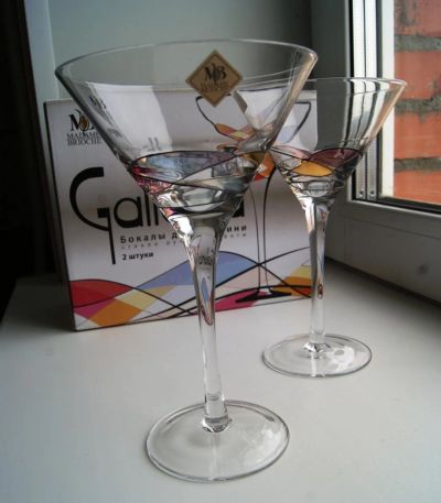 Лот: 6072327. Фото: 1. Бокалы для мартини Madame Brioche... Кружки, стаканы, бокалы