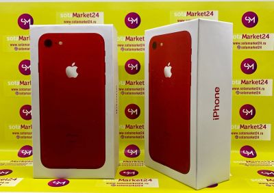 Лот: 17299113. Фото: 1. Apple iPhone 7 128 ГБ | красный... Смартфоны