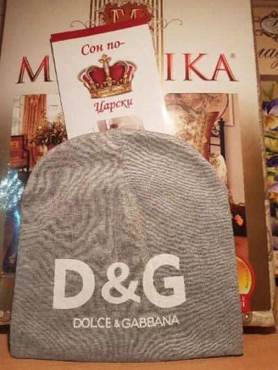 Лот: 10437798. Фото: 1. Шапки детская D&G (серая) Шапка... Головные уборы