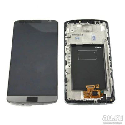 Лот: 12060311. Фото: 1. Дисплей LG D855 (G3) модуль Серый. Дисплеи, дисплейные модули, тачскрины