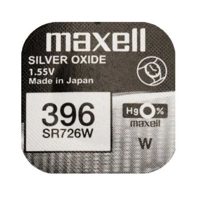 Лот: 22979582. Фото: 1. Эл/пит SR-726w (396) Maxell 16354. Батарейки, аккумуляторы, элементы питания
