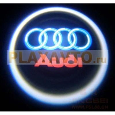 Лот: 3769216. Фото: 1. LED подсветка в двери Audi. Детали тюнинга