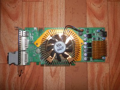 Лот: 16988908. Фото: 1. Видеокарта Palit Gf 8800 GT 512mb. Видеокарты