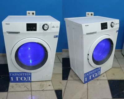 Лот: 25883907. Фото: 1. Стиральная машина Haier HW60-10266as... Стиральные машины