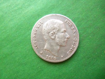 Лот: 19677013. Фото: 1. Испанские Филиппины 20 сентаво... Азия