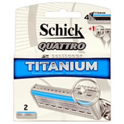 Лот: 10104261. Фото: 1. Кассеты Schick Quattro Titanium... Другое (красота и здоровье)