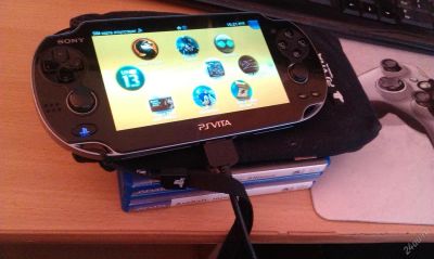 Лот: 3820327. Фото: 1. Ps Vita 3G 8gb+2 Игры. Игровые приставки, консоли