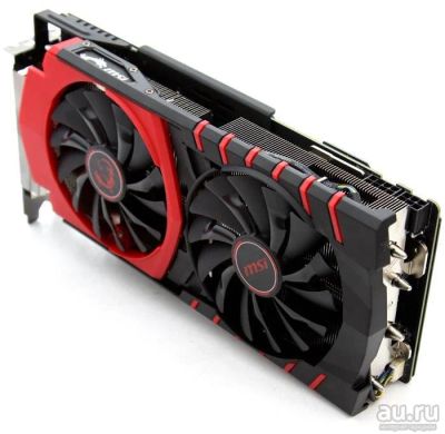 Лот: 11640316. Фото: 1. Видеокарта MSI AMD Radeon R9 390... Видеокарты