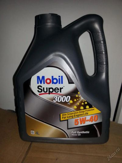 Лот: 9548286. Фото: 1. Mobil super 3000 5W-40 4 л. Масла, жидкости
