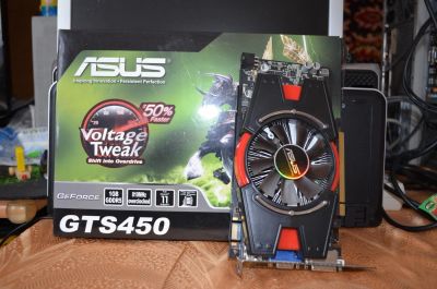 Лот: 4050352. Фото: 1. Видеокарта ASUS GeForce® GTS450. Видеокарты