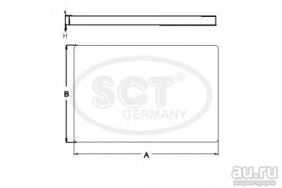 Лот: 18583705. Фото: 1. Фильтр для салона scgermany SA1234. Расходные материалы