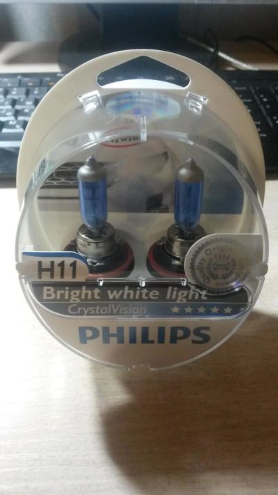Лот: 8211869. Фото: 1. Лампа Philips H11 12V 55W. Электрооборудование