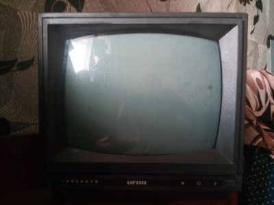 Лот: 10938679. Фото: 1. Чёрно-белый телевизор UFON 31... Телевизоры