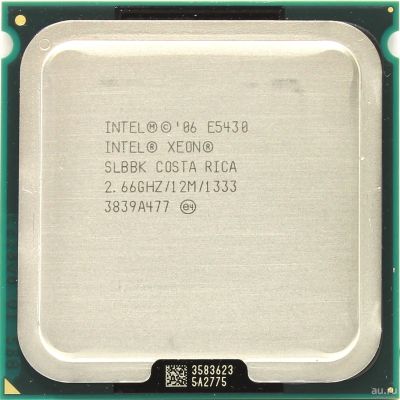 Лот: 16172529. Фото: 1. Intel Xeon E5430 (4 Ядра, 12M... Процессоры