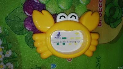 Лот: 19247702. Фото: 1. Детский термометр "Крабик" (для... Другое (кормление и уход, гигиена)
