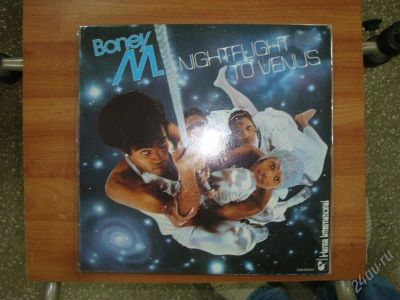 Лот: 2932397. Фото: 1. пластинка виниловая Boney M Nightflight... Аудиозаписи