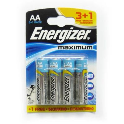 Лот: 13801170. Фото: 1. Элемент питания Energizer Maximum... Батарейки, аккумуляторы, элементы питания