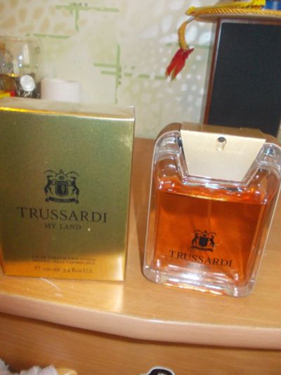 Лот: 2850260. Фото: 1. My Land от Trussardi 100мл *3000... Мужская парфюмерия
